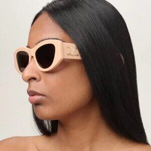 NEW CELINE SUNGLASSES, WOMEN BEIGE NUDE EYEWEAR CELINE CL40308U 57B